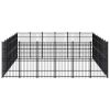 Outdoor Dog Kennel Steel 476.2 ftÂ¬â‰¤