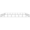 Dog Kennel Black 688.9 ftÂ¬â‰¤ Steel