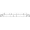 Dog Kennel Black 678.1 ftÂ¬â‰¤ Steel