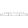 Dog Kennel Black 968.8 ftÂ¬â‰¤ Steel