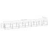Dog Kennel Silver 75.3 ftÂ¬â‰¤ Steel